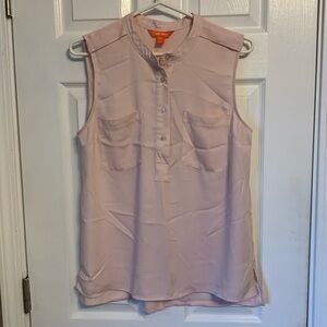 Joe Fresh pink tank top style blouse medium